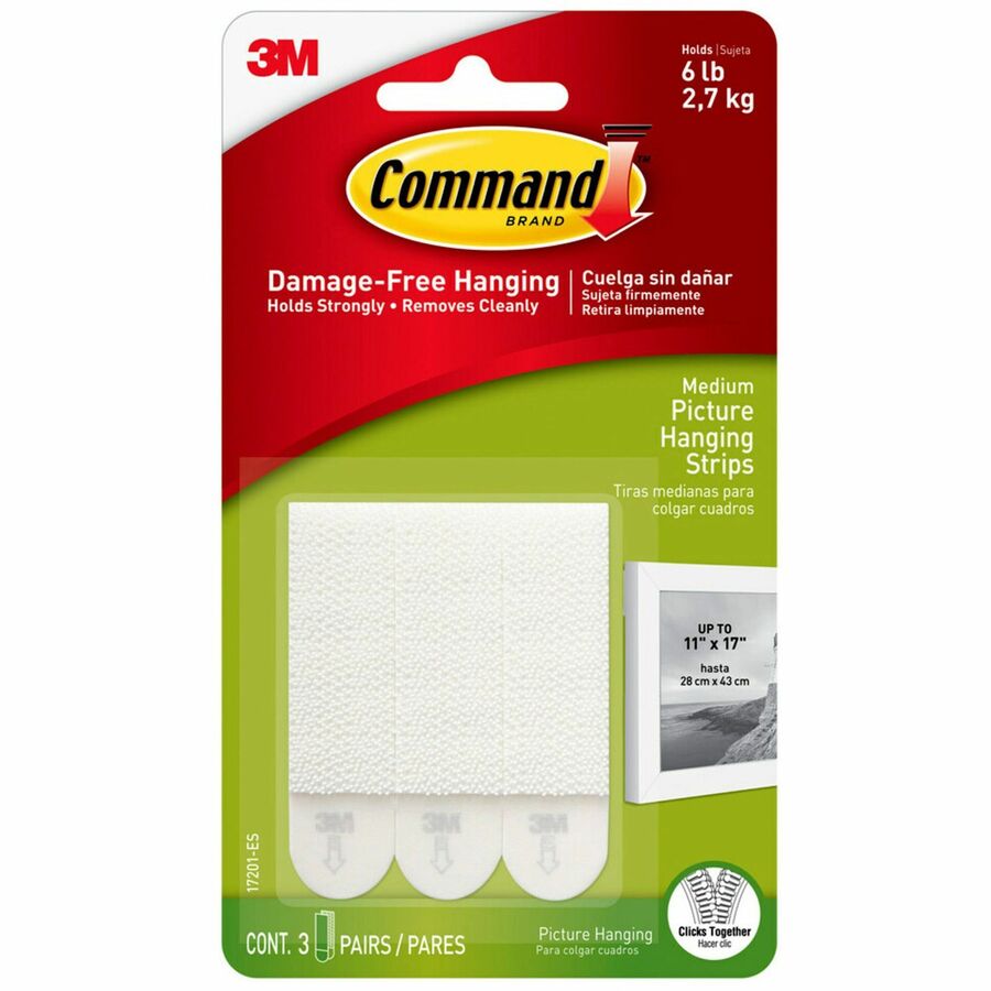 Command Medium Picture Hanging Strips Mounting Tape & Putty 3M