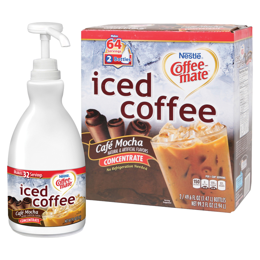 NES83426 CoffeeMate Cafe Mocha Iced Coffee Office Supply Hut