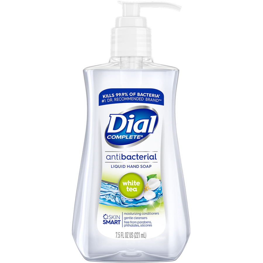 Dial White Tea Antibacterial Hand Soap Hand Soaps/Cleaners The Dial Corporation
