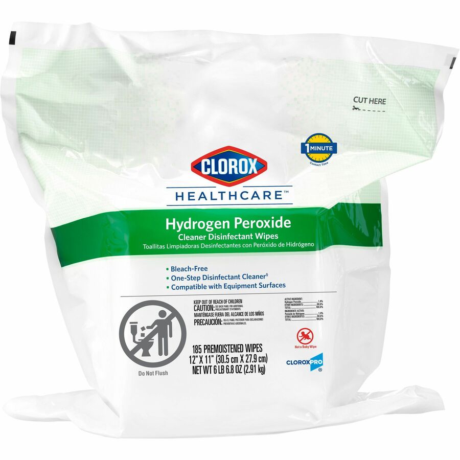 Wholesale Clorox Hydrogen Peroxide Disinfecting Wipes CLO30827