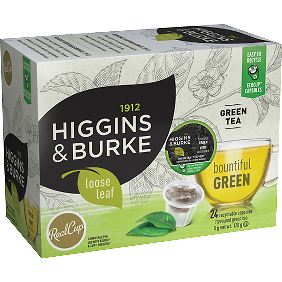 Higgins & Burke Naturals Bountiful Green Tea Green Tea KCup Tea