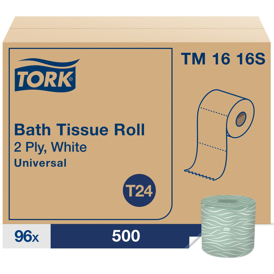Tork Toilet Paper Roll White T24 Bathroom Tissues Essity Hygiene