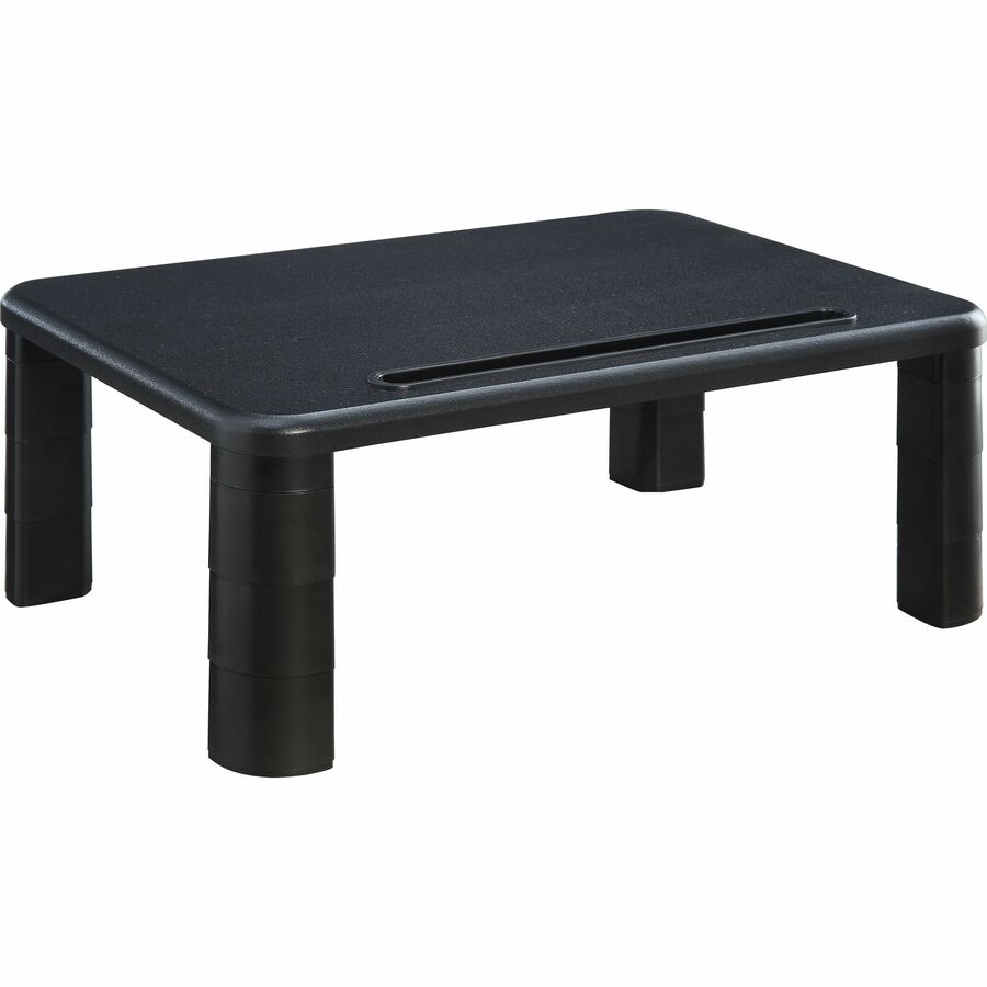 Lorell HeightAdjustable Monitor Riser Monitor Arms & Stands Lorell