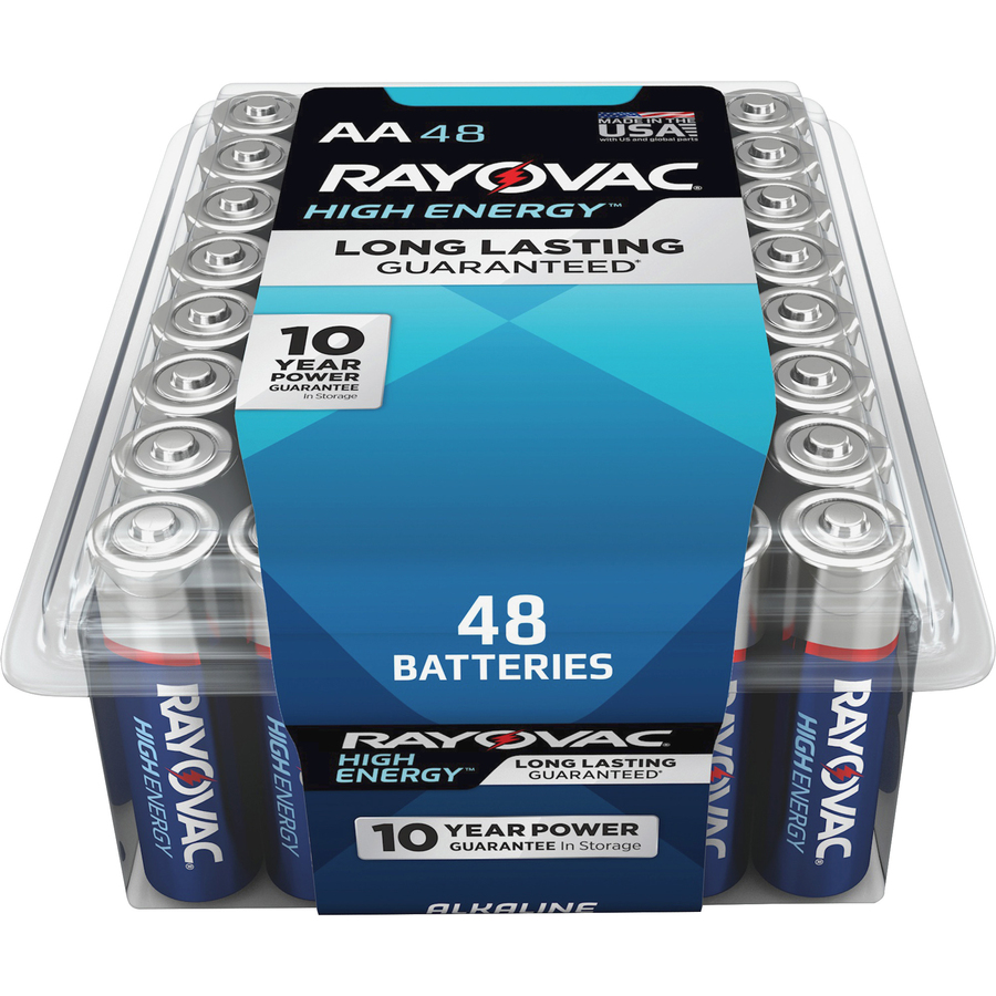 Rayovac Ready Power Alkaline AA Batteries AA Batteries Energizer