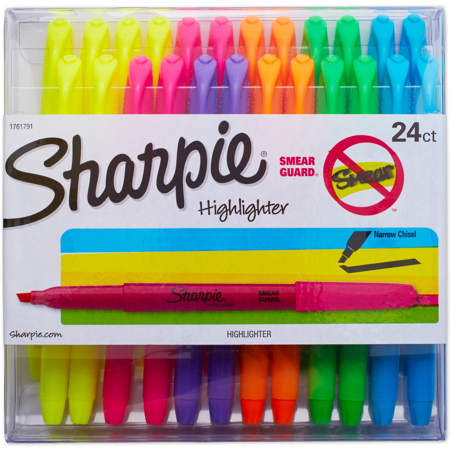 Sharpie Chisel Tip Highlighter Highlighters Newell Brands