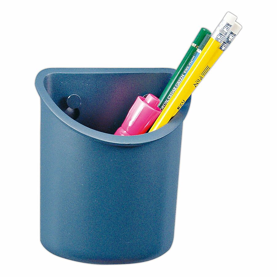Office Depot® Brand 30 Recycled Partition Pen Cup, Gray Desk