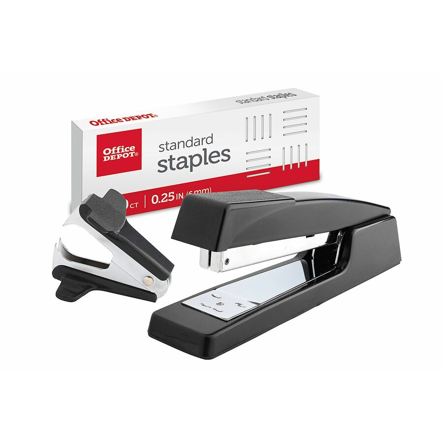 Office Depot® Brand Premium FullStrip Stapler Combo With Staples And
