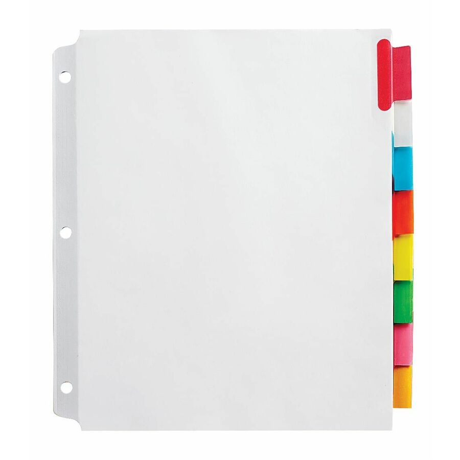 Office Depot® Brand Insertable ExtraWide Dividers With Big Tabs