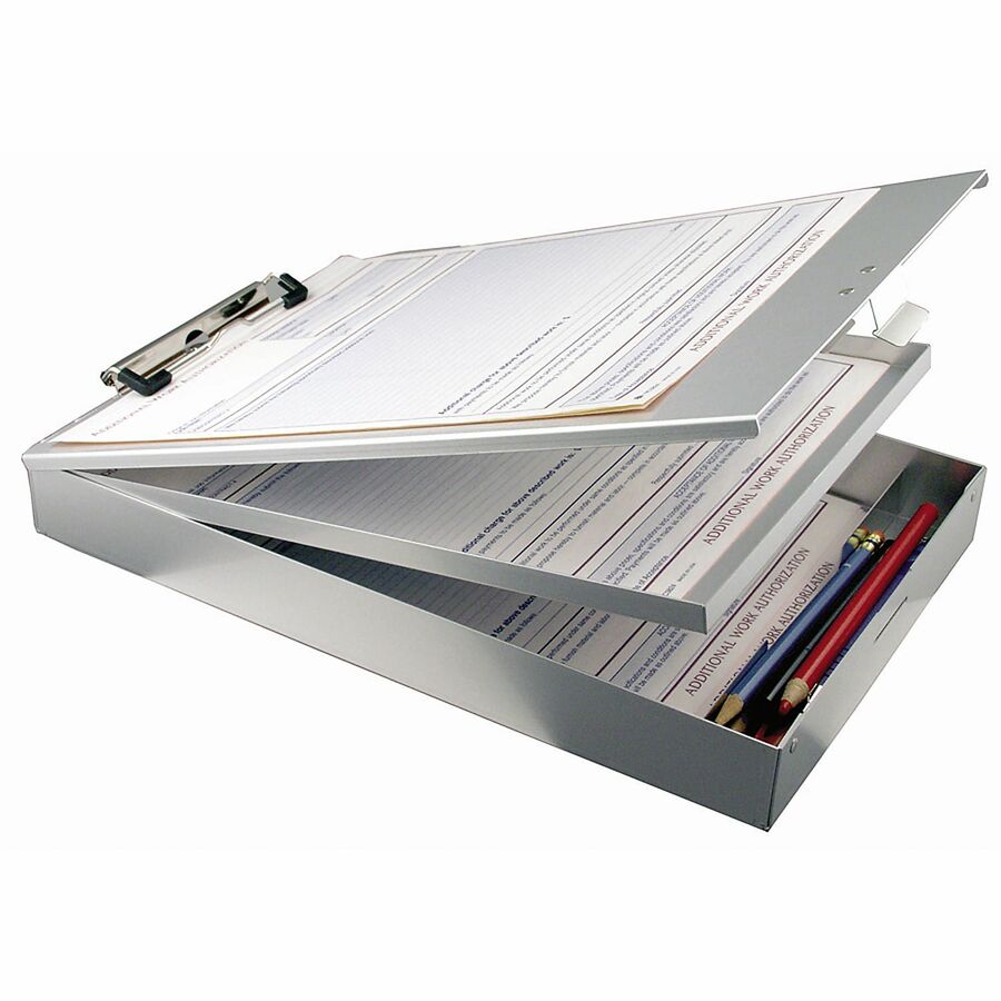 Office Depot® Brand Dual Form Holder Storage Clipboard, 89 Recycled