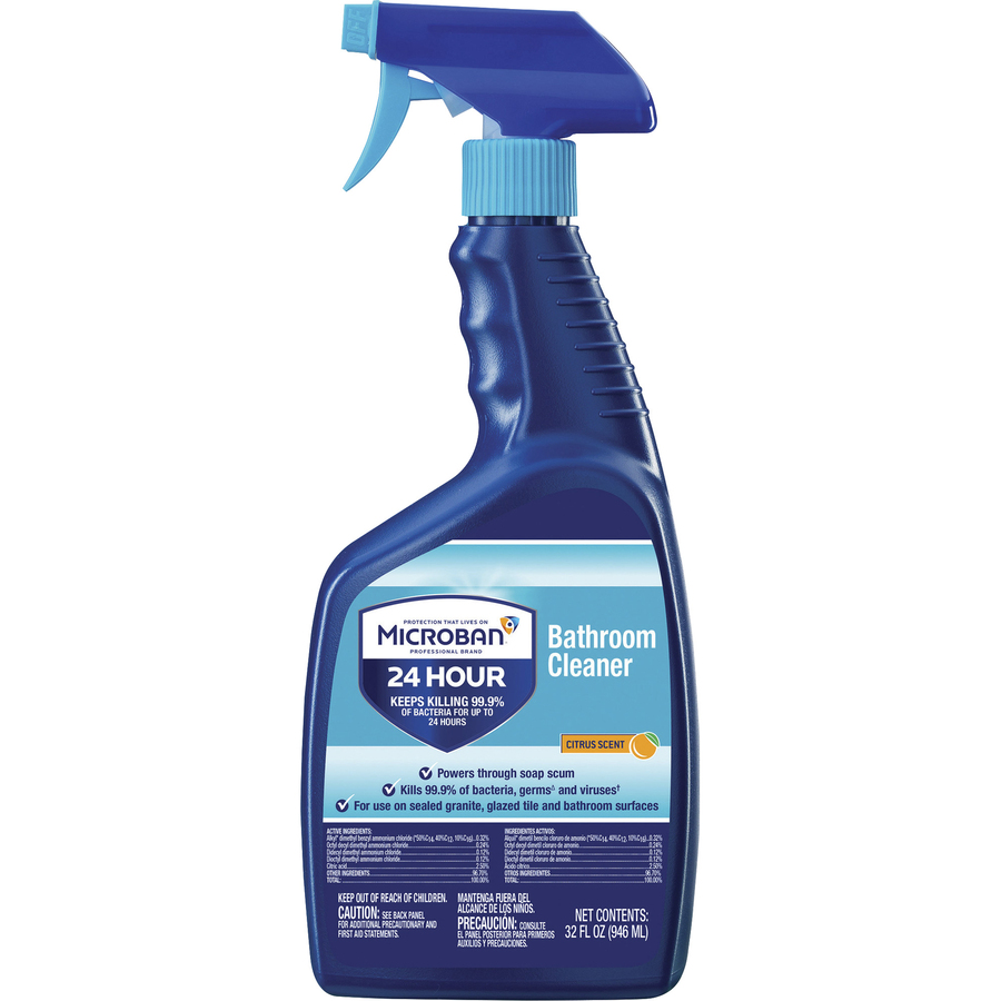 Microban Professional Bathroom Cleaner Spray Restroom & Toilet