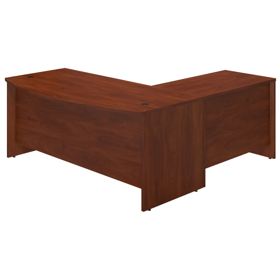 Bush Business Furniture Series C Elite 72W X 36D Bow Front L Shaped