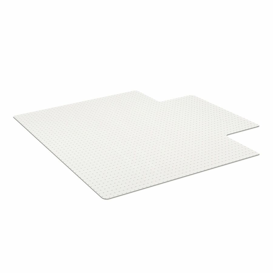 Realspace™ Economy Commercial Pile Chair Mat, Wide Lip, 45" x 53