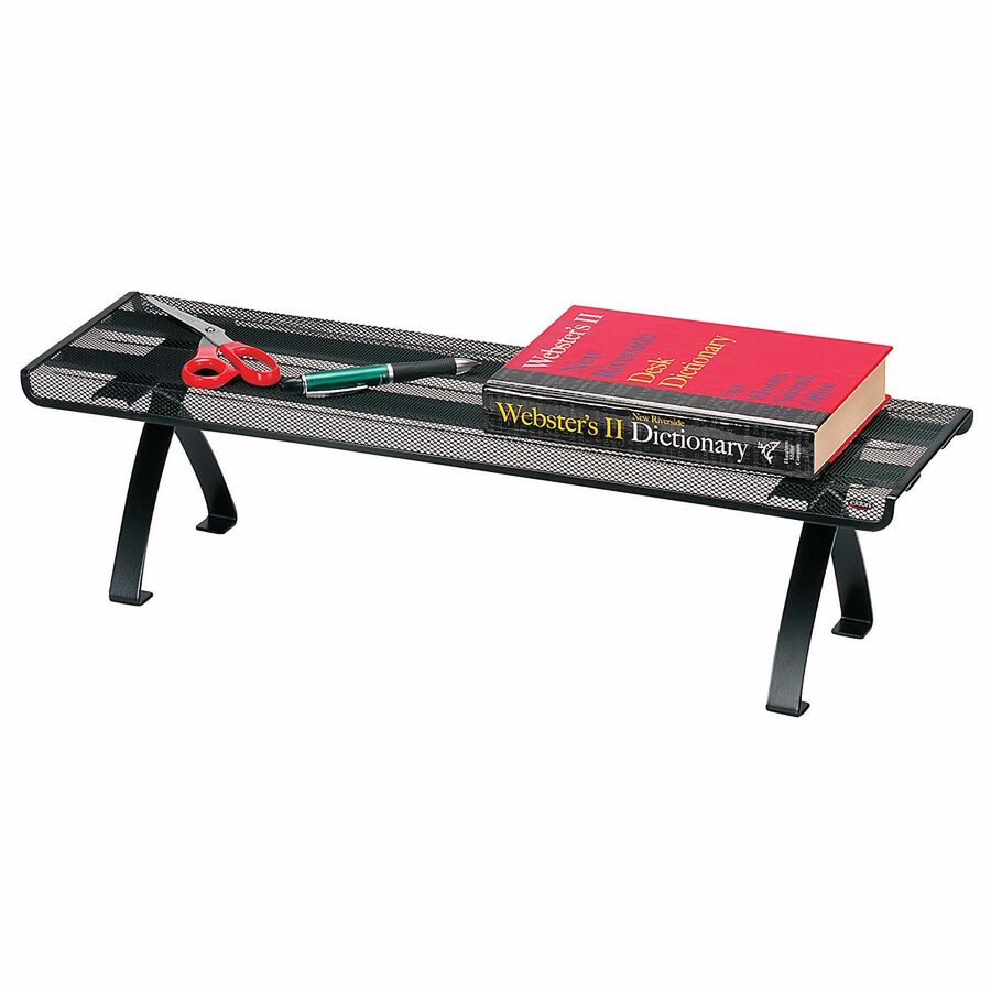 Brenton Studio® Black Mesh OffDesk Shelf Desk Organizers Office Depot