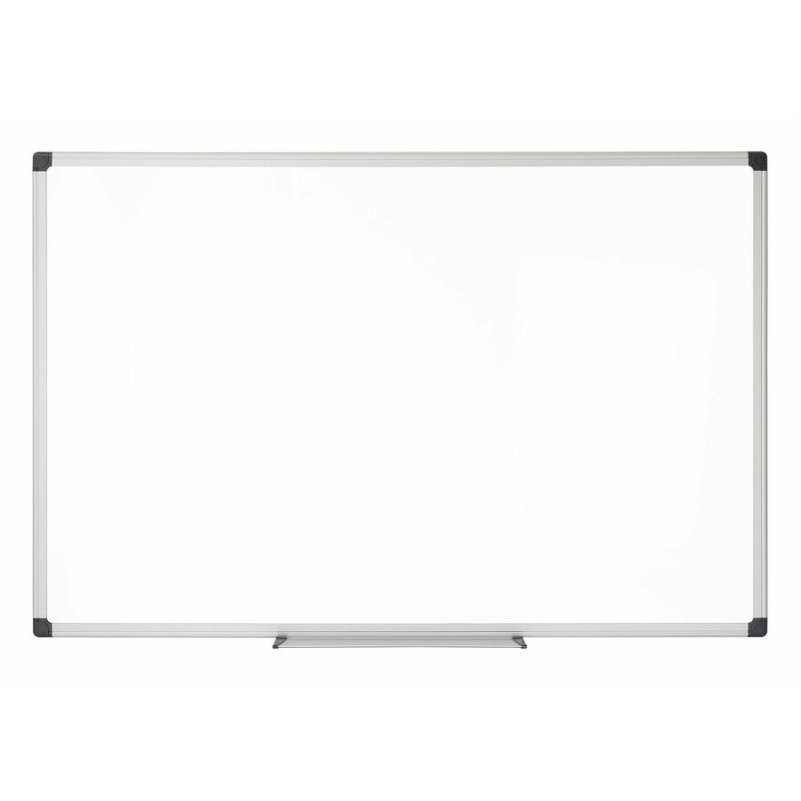 Realspace™ DryErase Whiteboard, 48" x 72" , Silver Frame