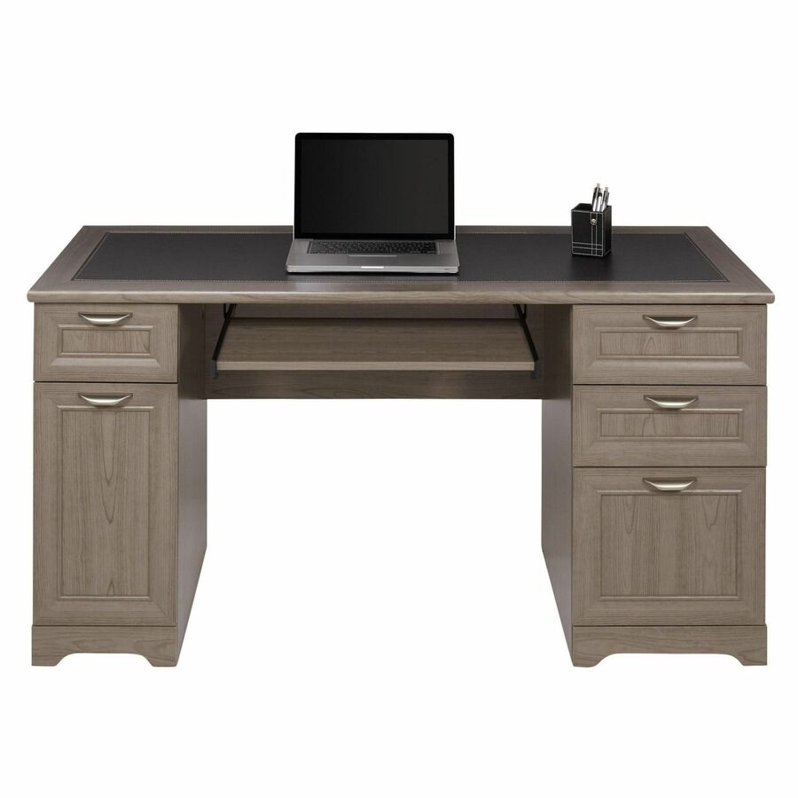 Realspace® Magellan 59"W Manager's Desk, Gray Executive Desks