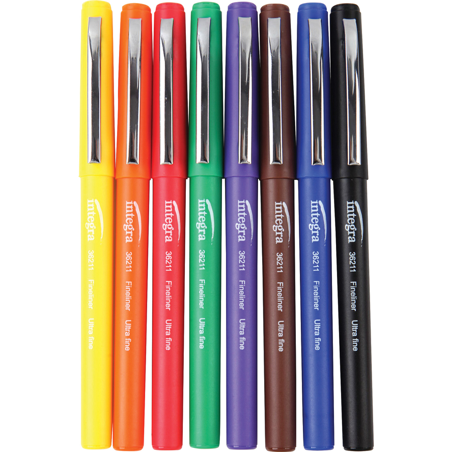 Integra Fineliner Ultra Fine Tip Marker Pen FSIoffice
