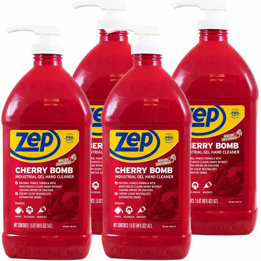 Zep Cherry Bomb Gel Hand Cleaner Hand Soaps/Cleaners Zep, Inc.