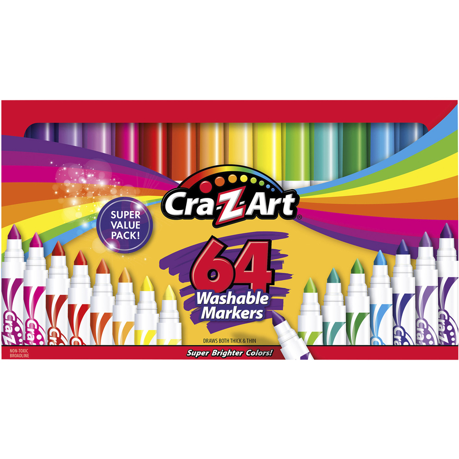 CraZArt Washable Broadline Markers Stinsons Stationers