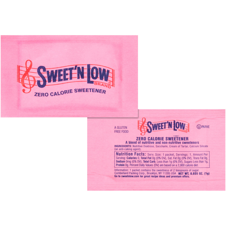 SWEET'N Low LowSugar Substitute Packets Packet Artificial