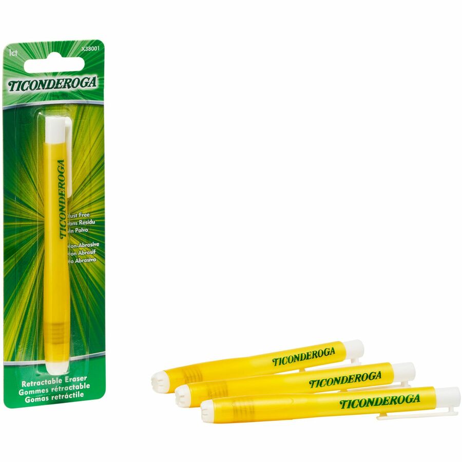 Ticonderoga Retractable Erasers Erasers Dixon Ticonderoga Company