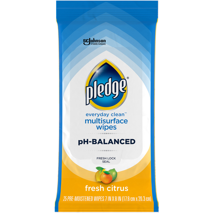 Pledge pH Balanced Multisurface Wipes Rapid Supply