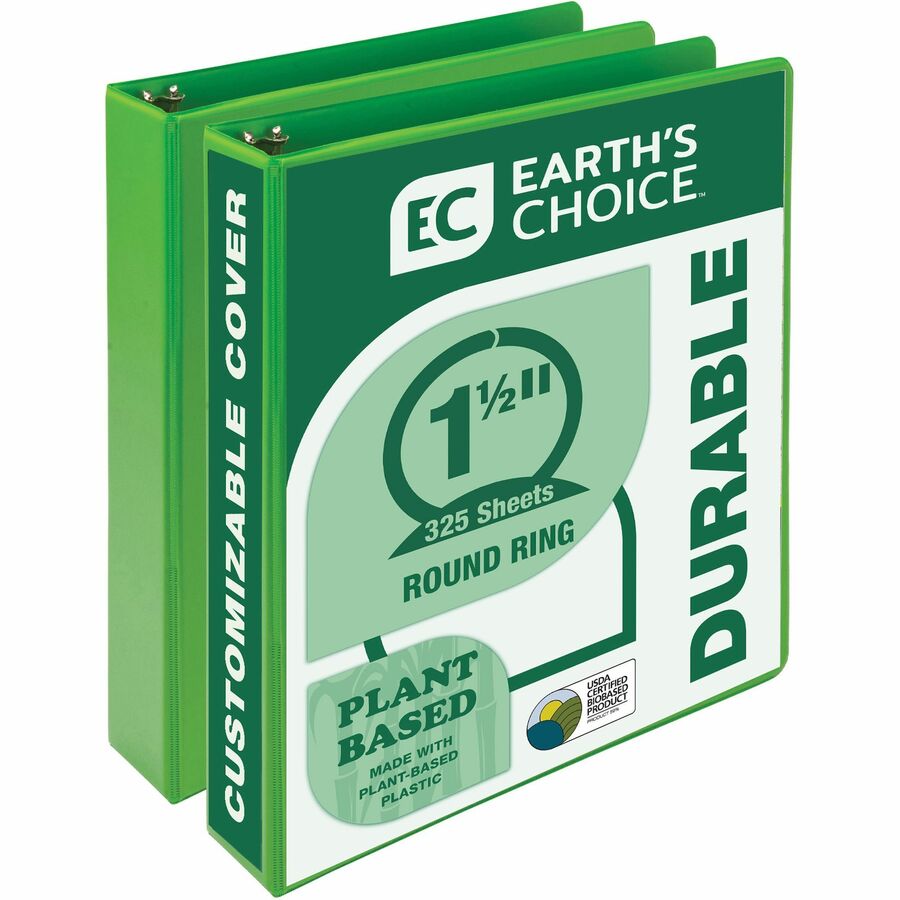 Samsill Earth's Choice Plantbased View Binders JD Office Products