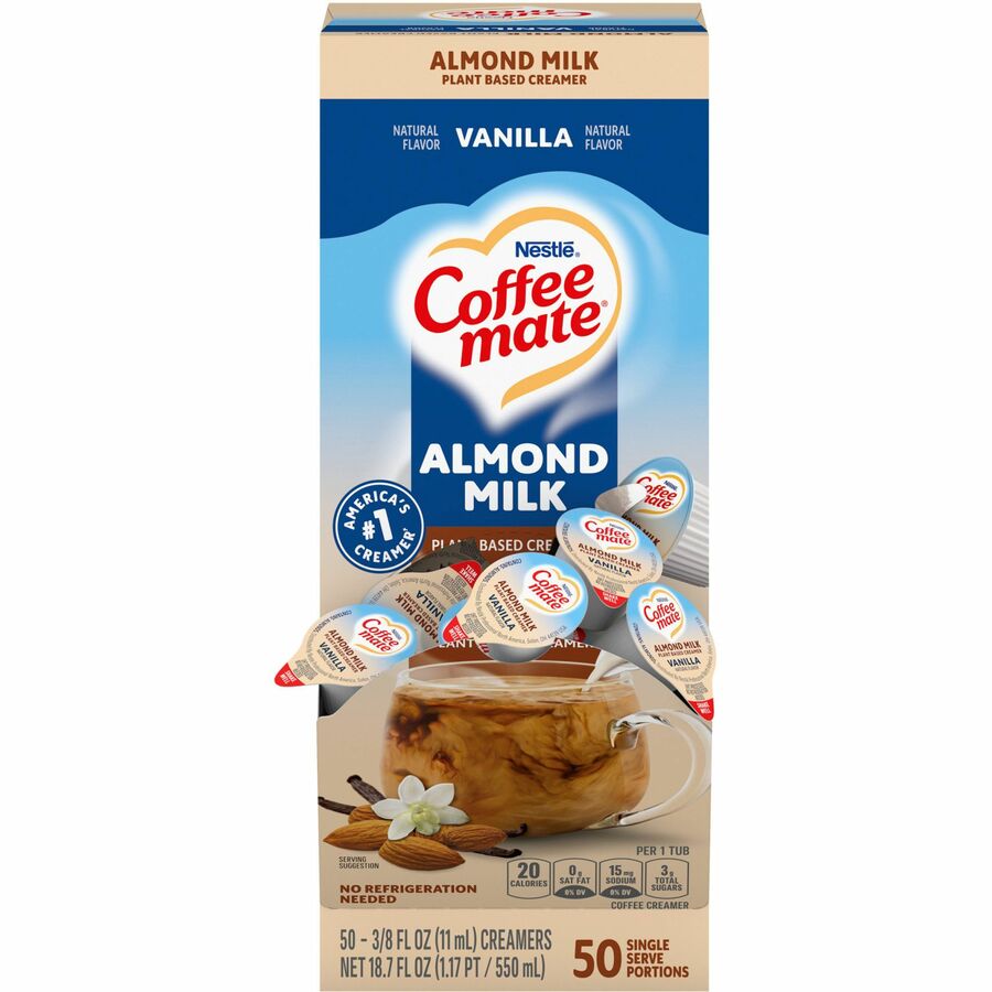 Coffee mate Almond Milk Vanilla Liquid Creamer Current Office Solutions