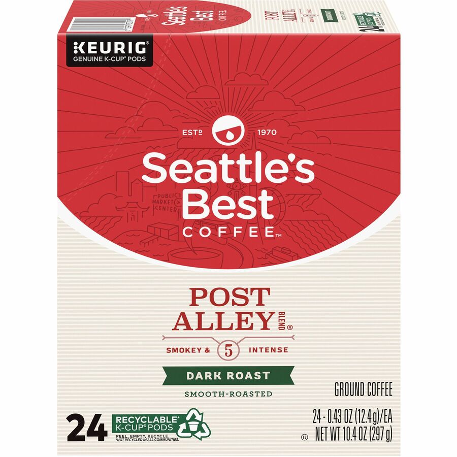 Seattle's Best Coffee KCup Post Alley Blend Coffee Coffee Seattle's Best Coffee, LLC