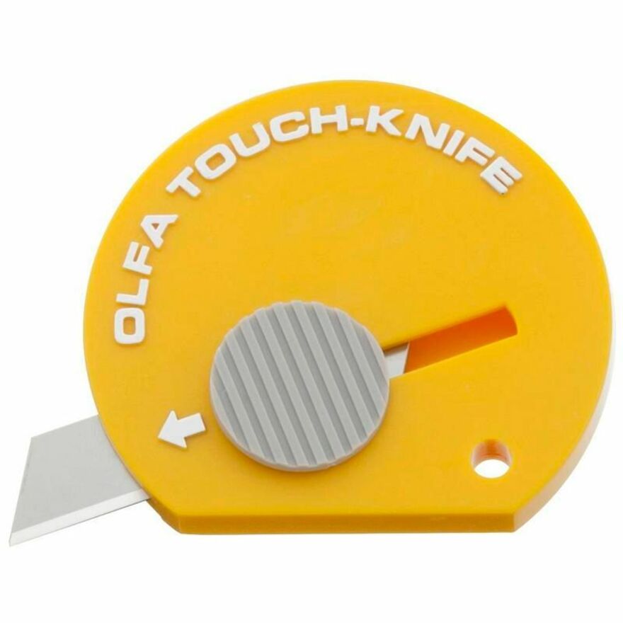 Olfa TK4 MultiPurpose Touch Knife Yellow or Red Stainless Steel