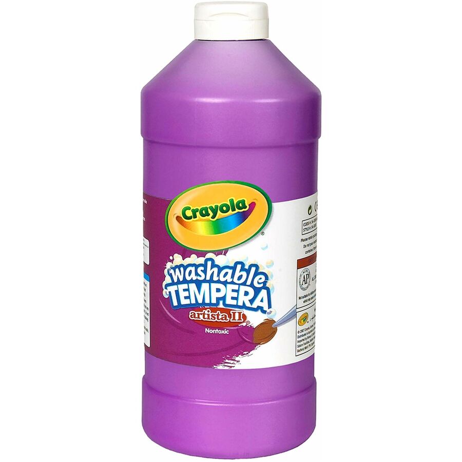 Crayola Washable Tempera Paint 946 ml, Violet Liquid 946 mL