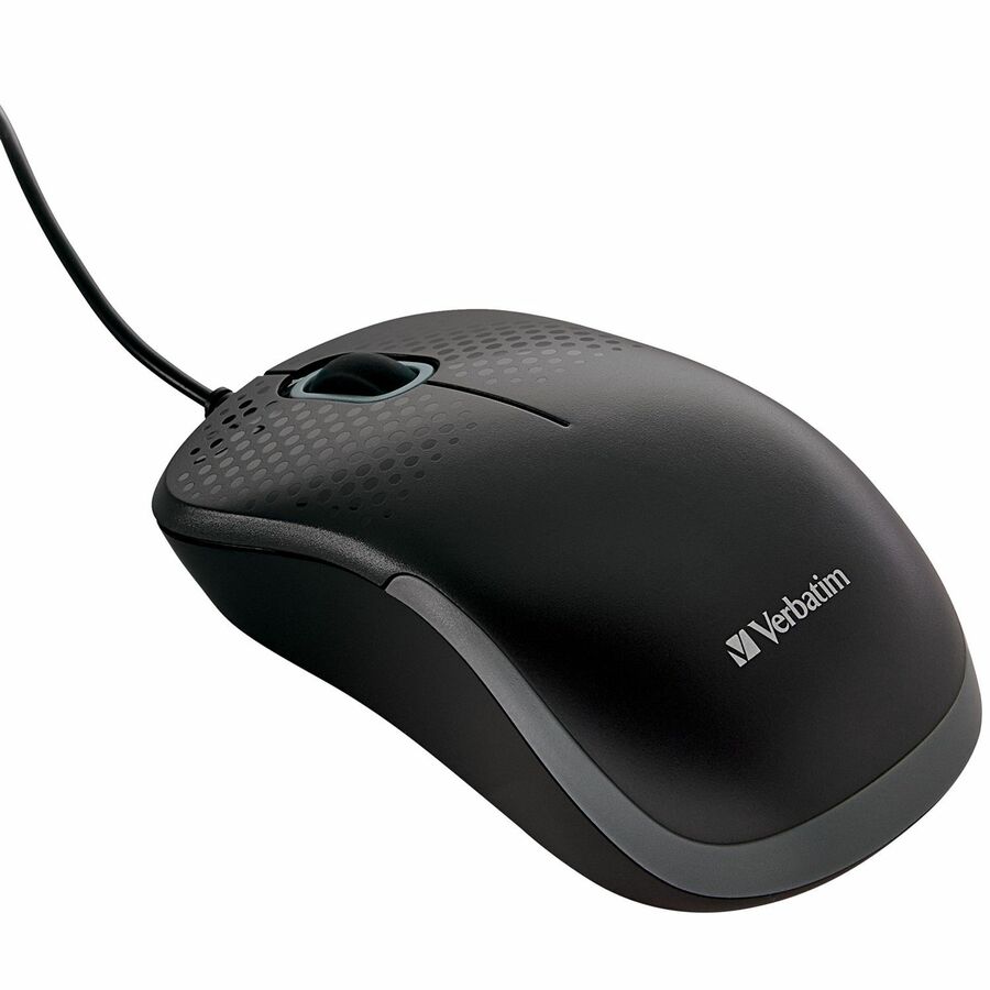 Verbatim Mouse Optical Cable Black 1 USB Type A Scroll