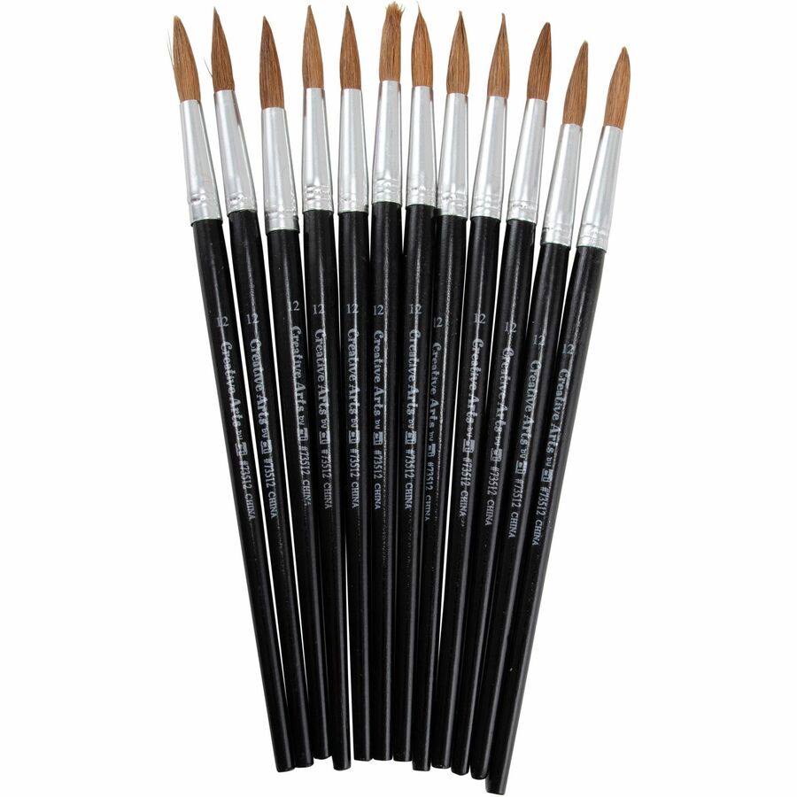 CLI Round Camel Hair Paint Brushes Paint Accessories Charles