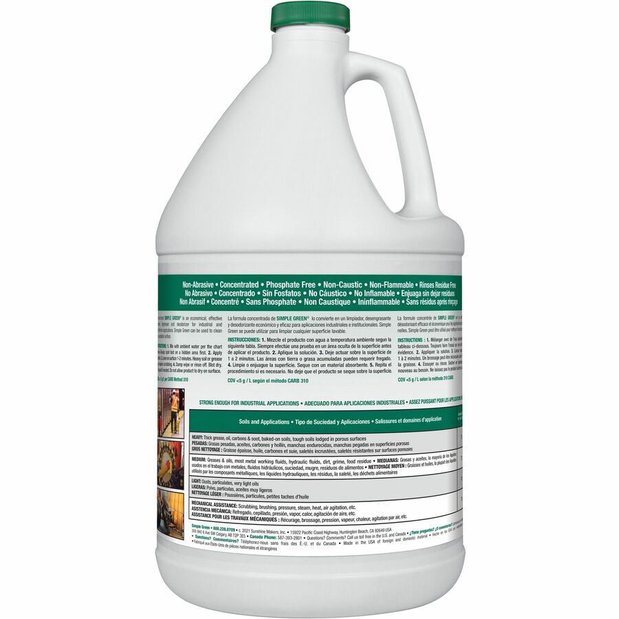 Simple Green Industrial Cleaner/Degreaser Multipurpose Cleaners