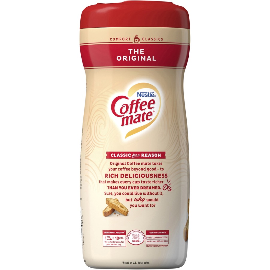 Coffee mate Original Powdered Creamer Canister GlutenFree Creamers