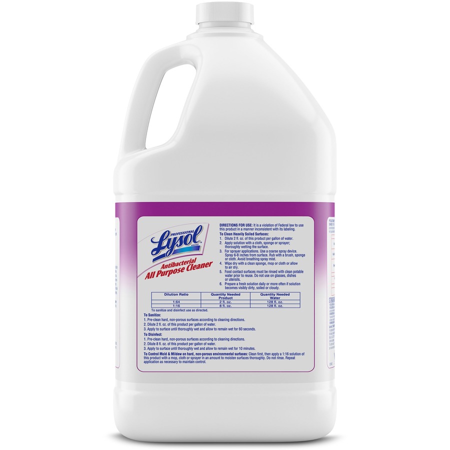 Professional Lysol Antibacterial All Purpose Cleaner Disinfectants
