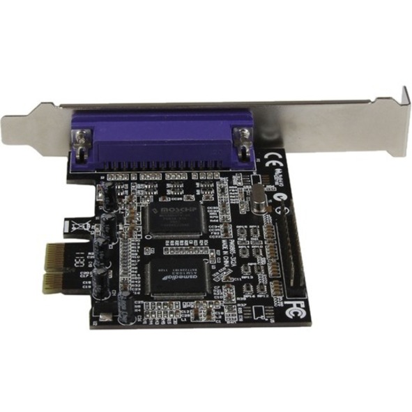 2 Port PCI Express / PCIe Parallel Adapter Card IEEE