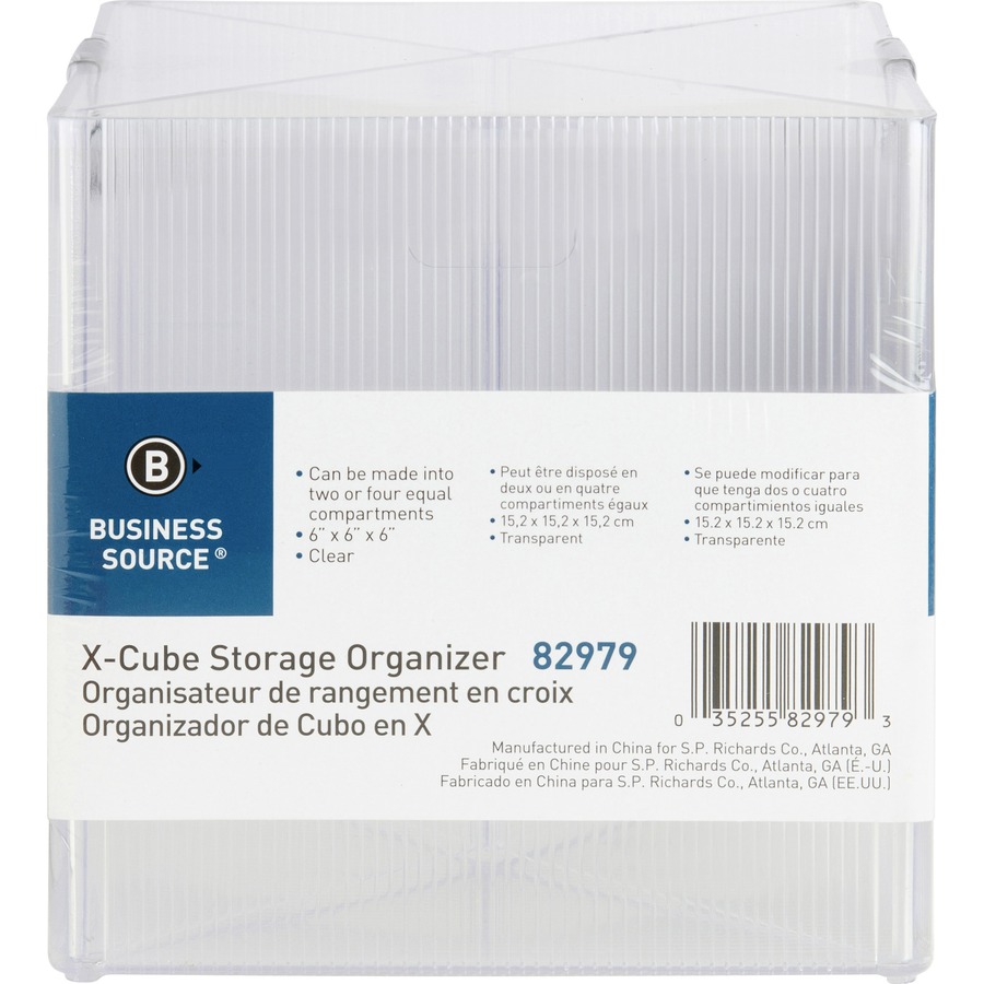 Business Source XCube Storage Organizer Desktop Organizers