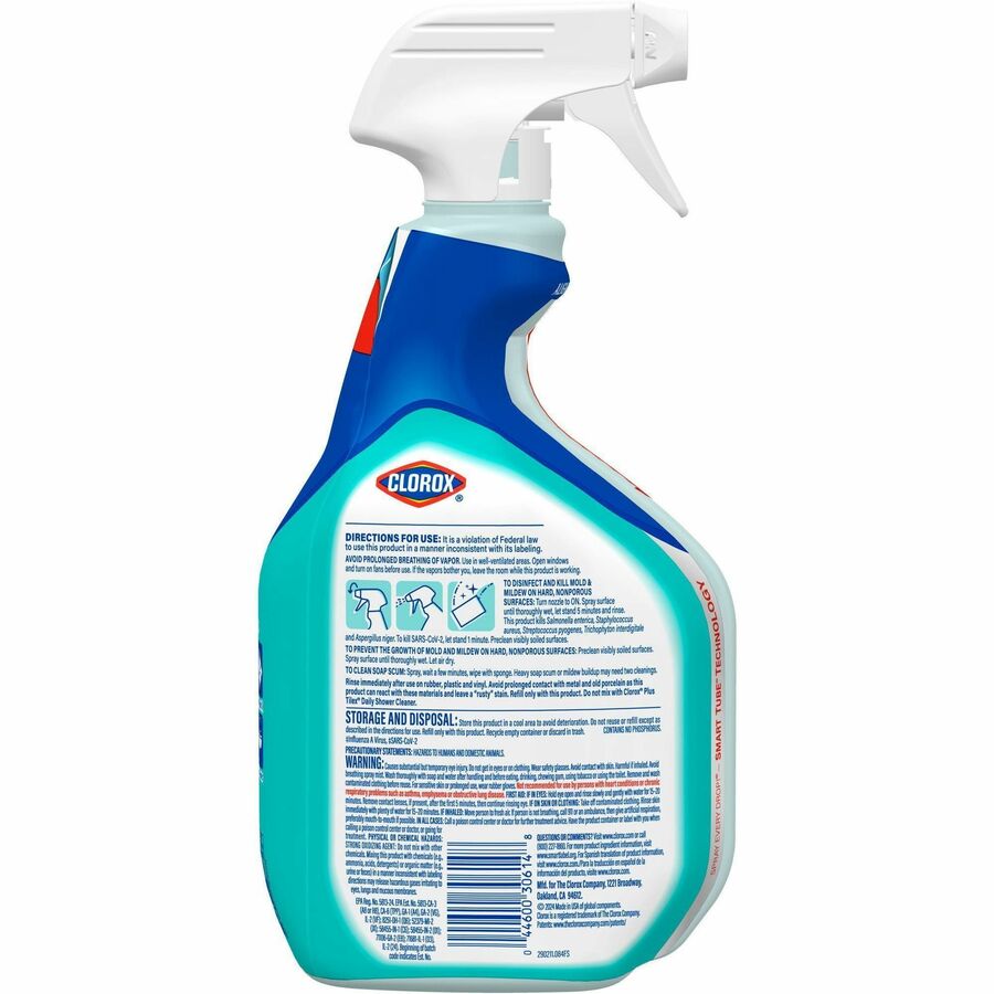 Clorox Disinfecting Bathroom Foamer with Bleach Cleaning Wipes The
