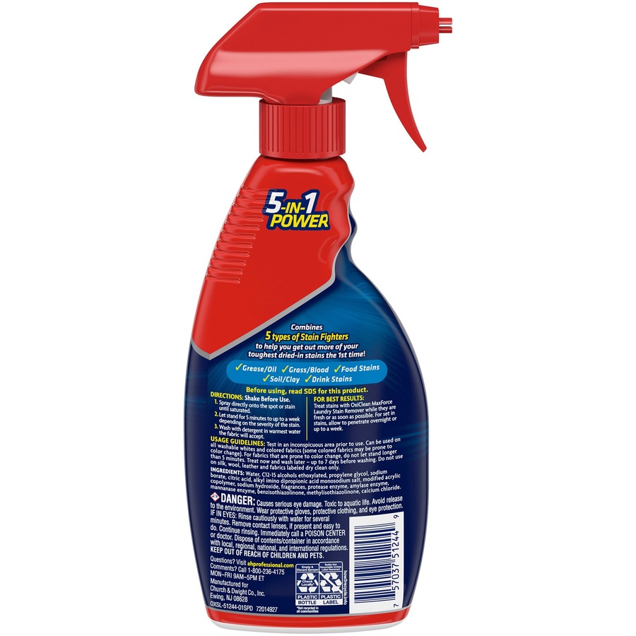 OxiClean Max Force Stain Remover Zerbee