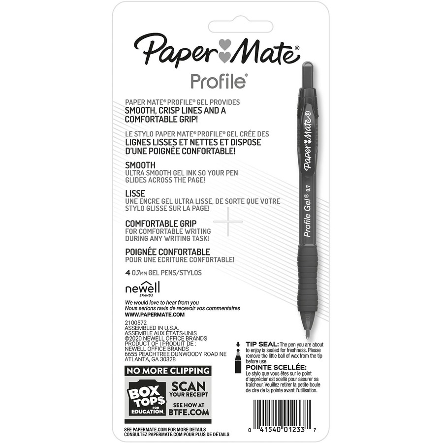 Paper Mate Profile Gel Pen Pens Newell Brands