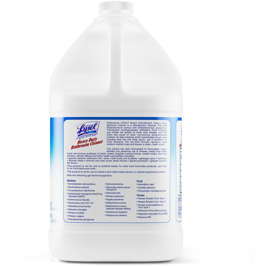 Professional Lysol HeavyDuty Disinfectant Bathroom Cleaner Zerbee