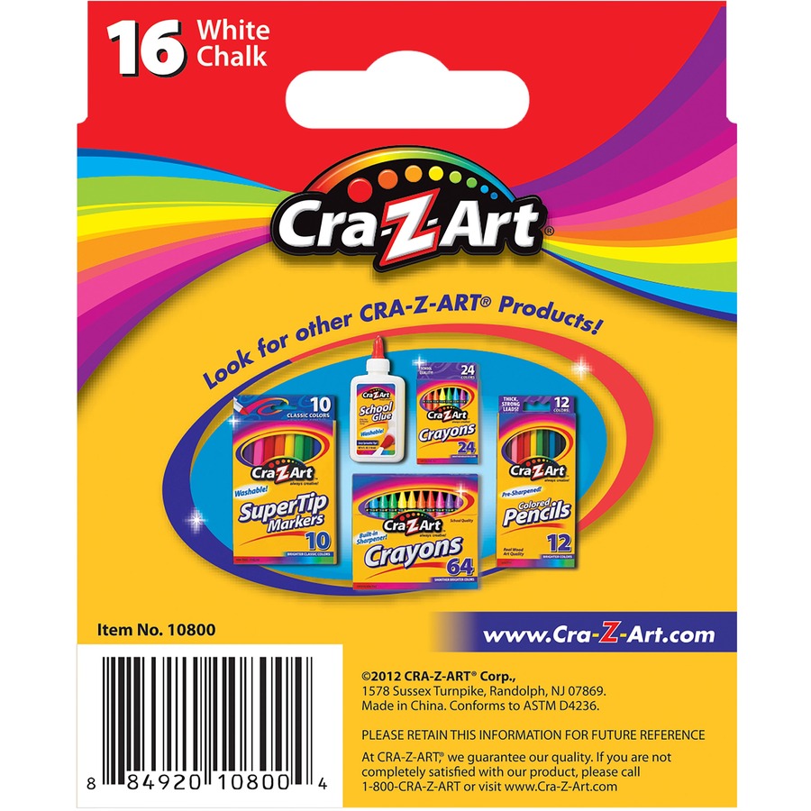 CraZArt Chalk Stick JD Office Products