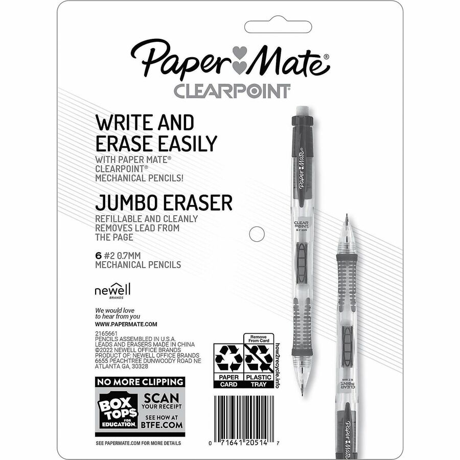 Paper Mate Clearpoint Mechanical Pencils 0.7 mm Lead Diameter
