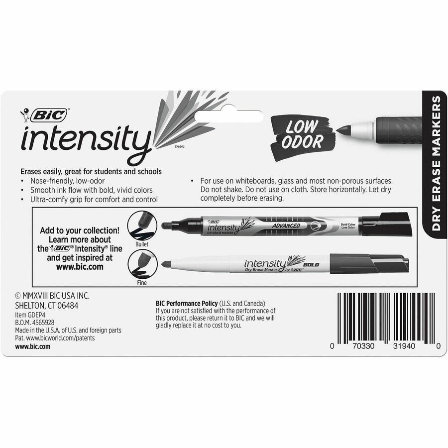 BIC Intensity Dry Erase Marker Markers & DryErase BIC