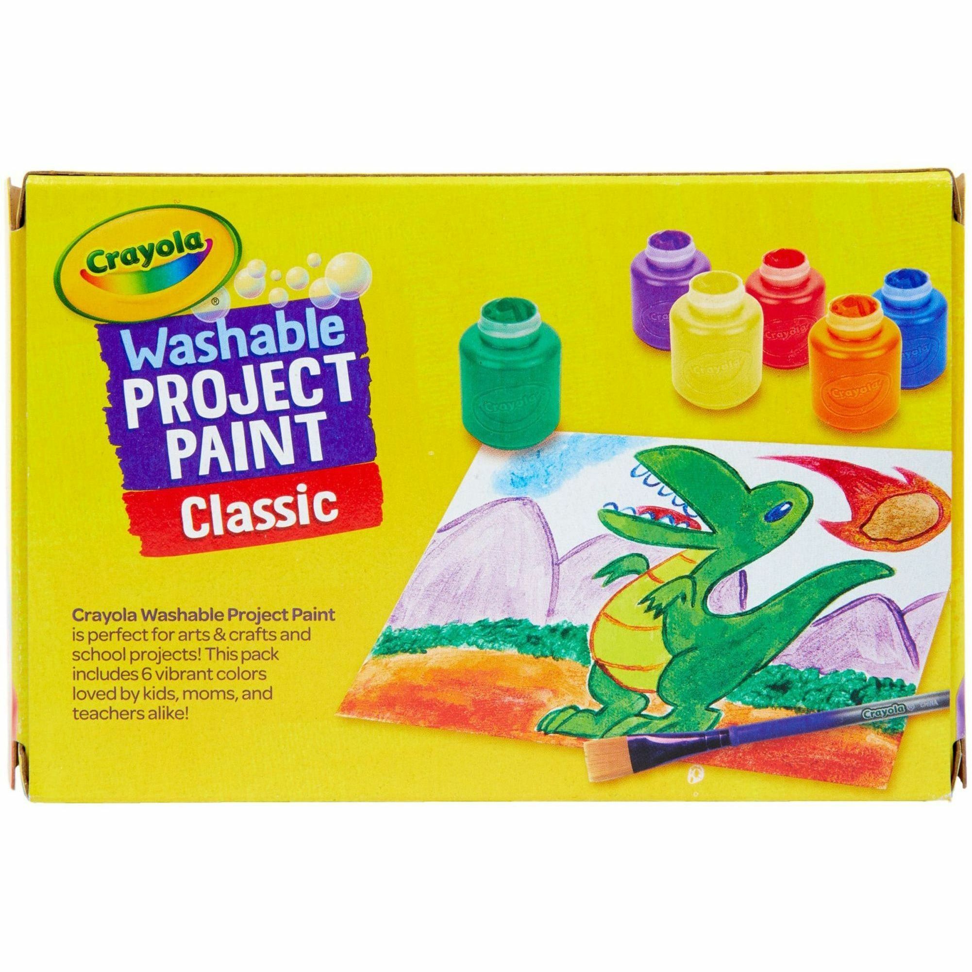 Crayola Washable Kids' Paint Set Kit Office Plus