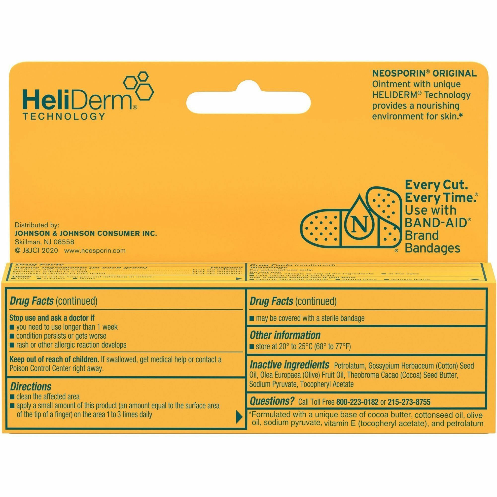 Neosporin Original Triple Antibiotic Ointment GOS