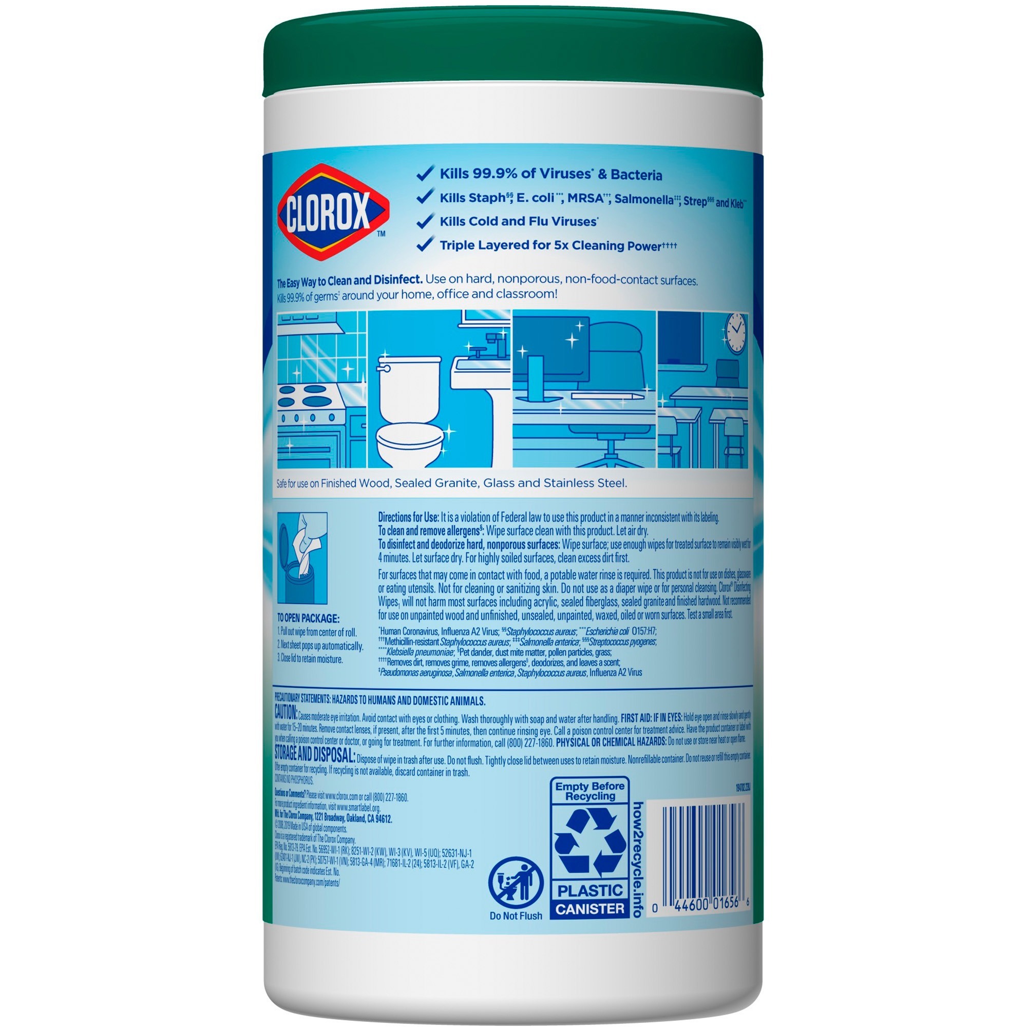 Clorox Commercial Solutions Disinfecting Wipe (Fresh Scent) Christie