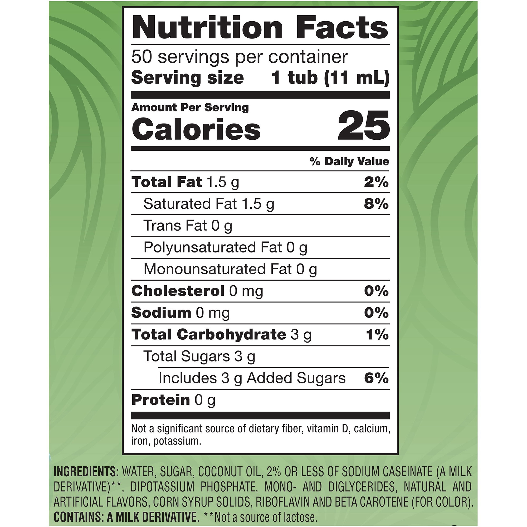 Coffee mate Irish Creme Liquid Creamer Singles GlutenFree GOS