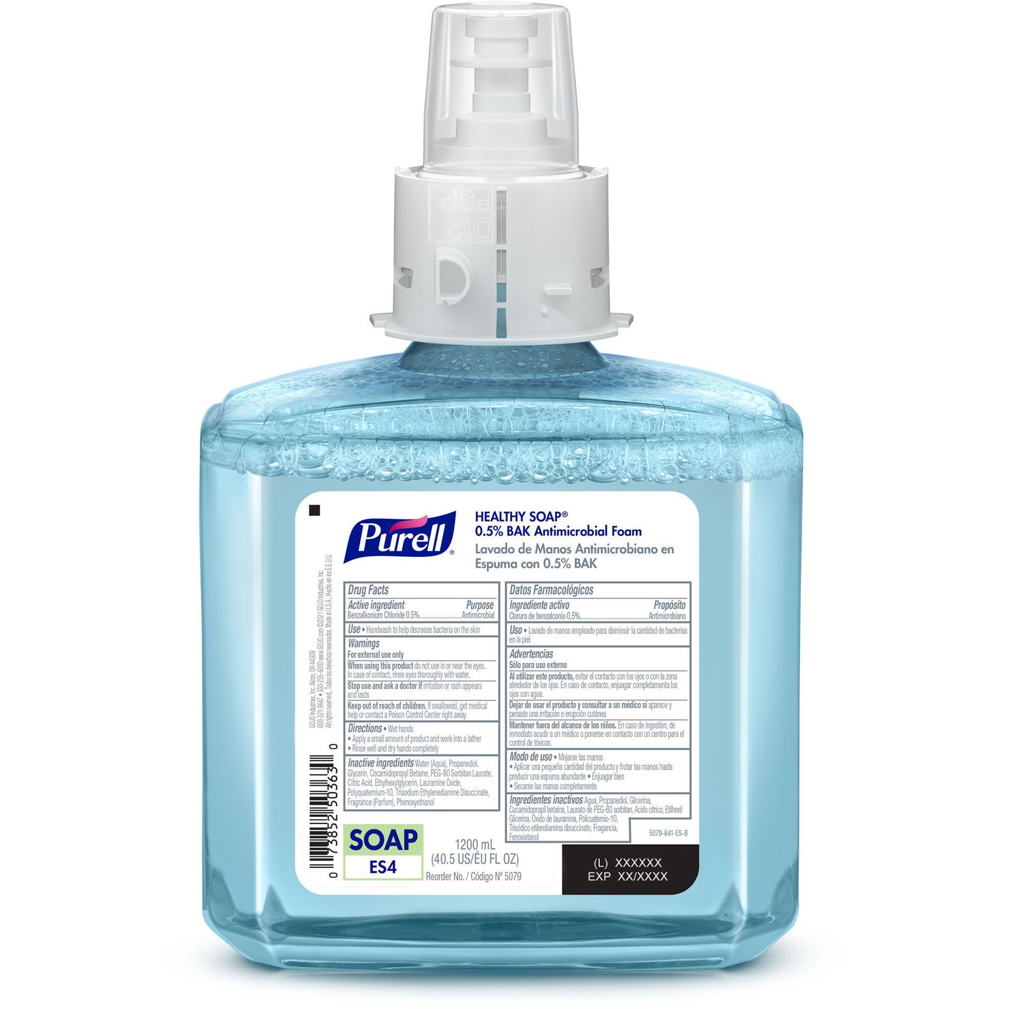 PURELL® HEALTHY SOAP™ ES4 0.5 BAK Antimicrobial Foam Refill GOS