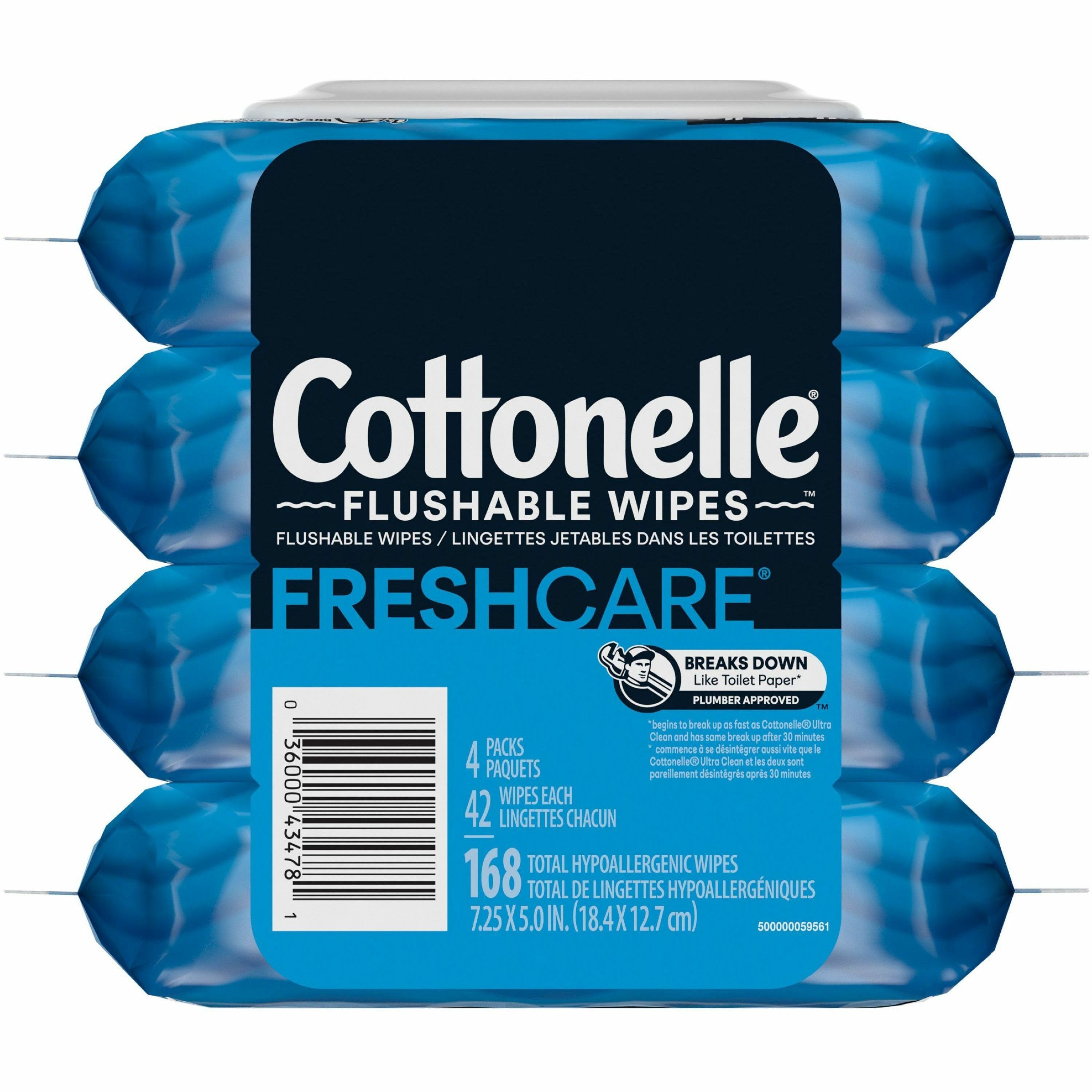 Cottonelle Flushable Wipes GOS